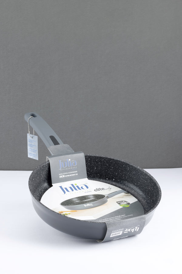 ELITE-EDGE FRYPAN WITHOUT LID 28CM-GRAY