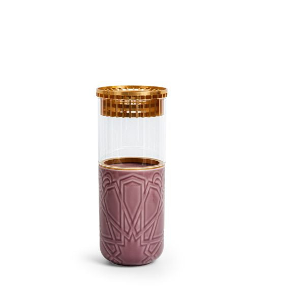 Luxury Flower Vase From Majlis- Purple