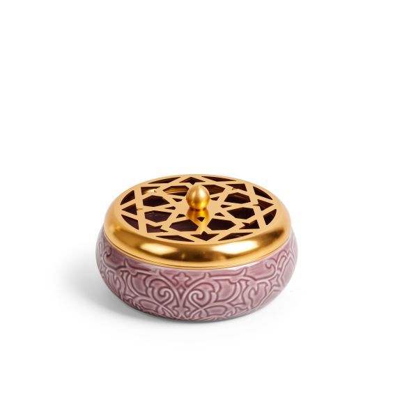 Luxury Porcelain Ashtray From Majlis - Purple