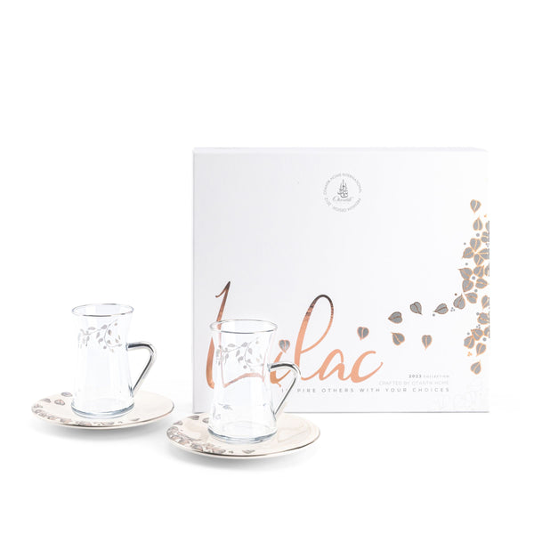 Tea Glass Sets From Lilac - Grey