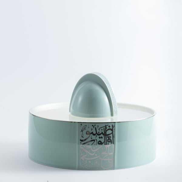 Large Date Bowl From Nour - Blue