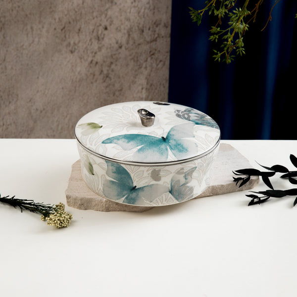 تمرية حجم وسط من فيلورا  - أزرق وفضي