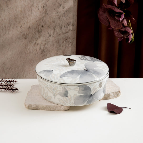 تمرية حجم وسط من فيلورا  - رمادي وفضي