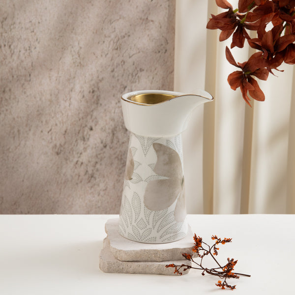 مبخرة بورسلان من فيلورا  - بني وذهبي