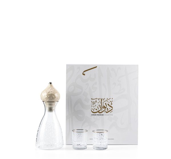 Glass Juice Set From Diwan - Pearl