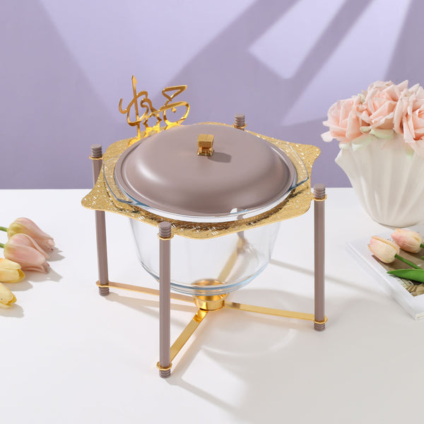 Serving Buffet From Jiwar -  Purple + Gold