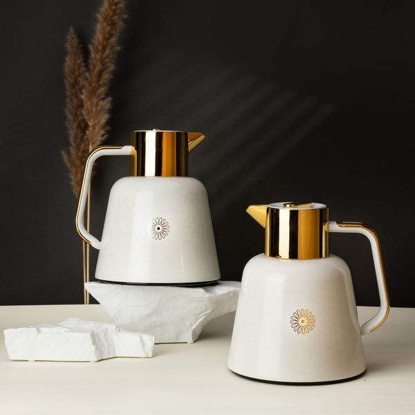 Vacuum Flask For Tea And Coffee From Misk- White