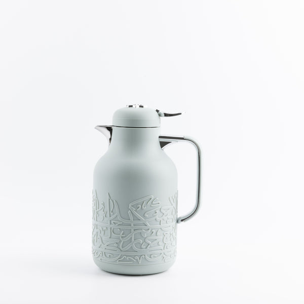 One Vacuum Flask For Tea And Coffee From Jiwar -  Blue + Silver