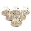Tea Glass Set 12 pcs From Nour
