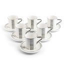 Porcelain Tea Set 12 pcs From Nour