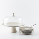 Cake Serving Set From Rossete - Beige