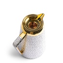 Vacuum Flask For Tea And Coffee From Crown - Silver and Gold