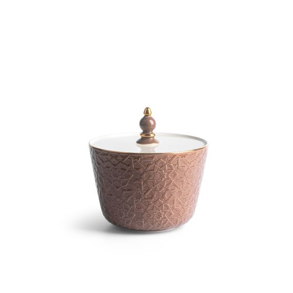  Medium Porcelain Vase From Crown - Brown