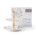 2 Tier  Serving Set  From Amal - Purple