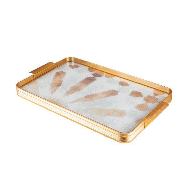 Aluminium Tray From Amal - Beige