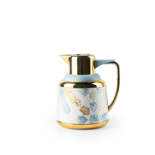 [KP1018] دلة فاخرة للشاي او القهوة من امل - ازرق