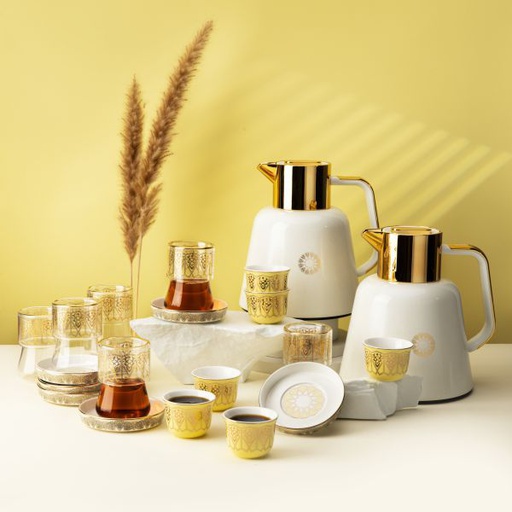 [OT1105] Full Serving Set From Misk Collection - Yellow