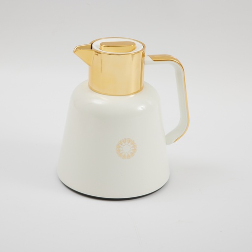 [KP1055] Vacuum Flask For Tea And Coffee From Misk - White